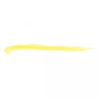 黄色の濃淡のある毛筆のアートブラシ
