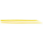 濃淡のある黄色のラフなラインのイラレ・アートブラシ