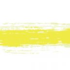 黄色絵の具のかすれた毛筆イラレ・アートブラシ