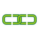 緑色のチェーンが連なるイラレ・パターンブラシ